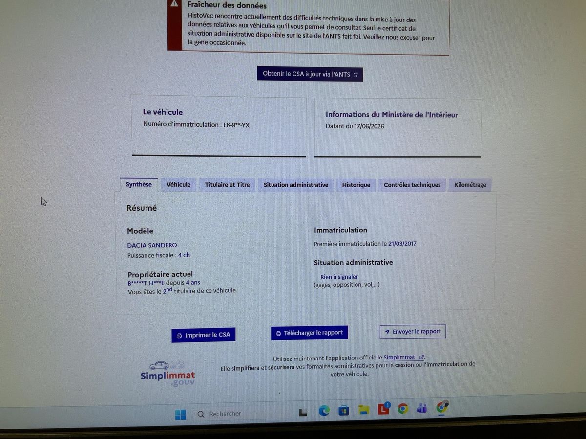 Dacia Sandero d'occasion