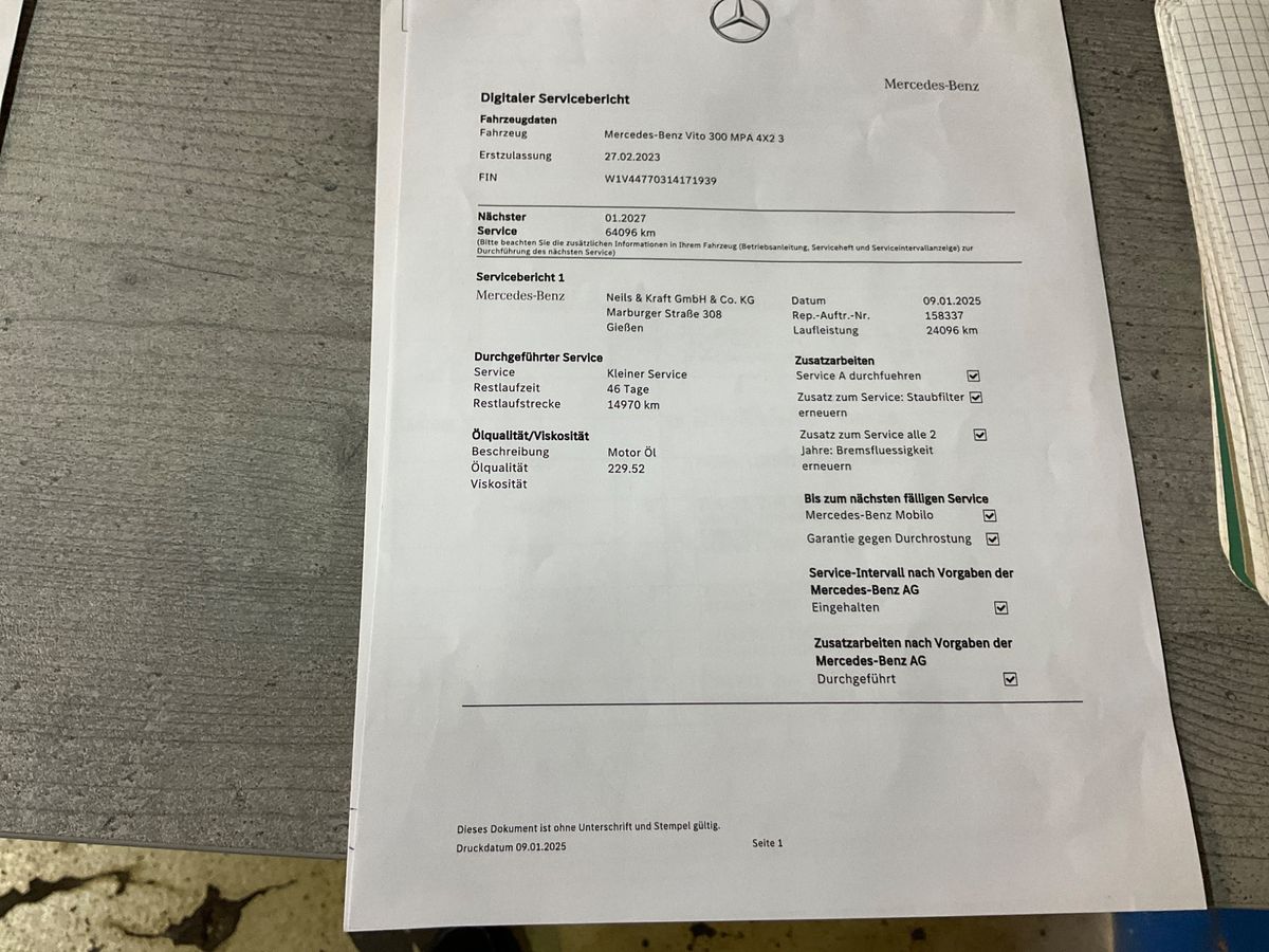 Mercedes-Benz V-Klasse 2023 — photo 41