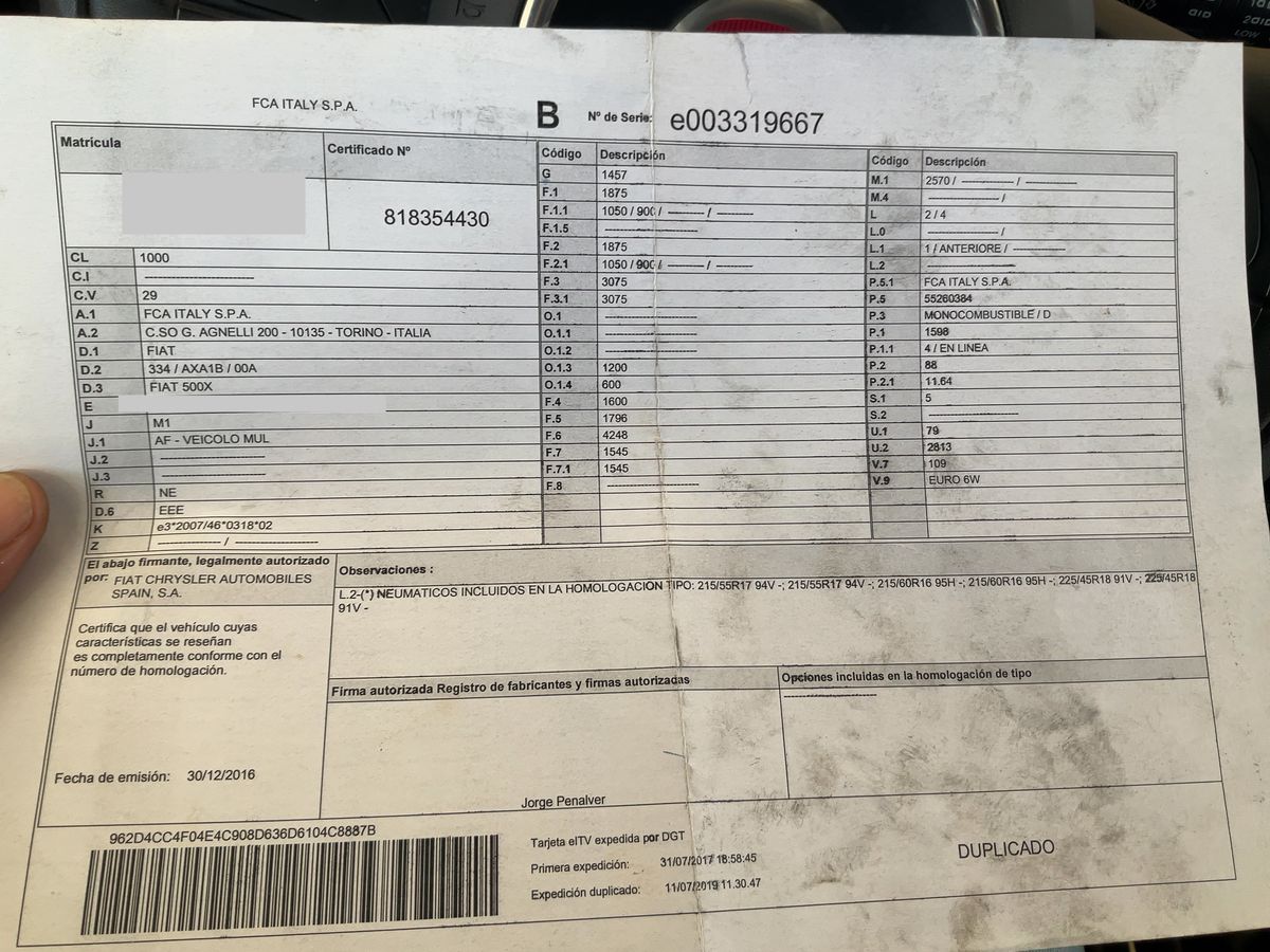 Fiat 500X d'occasion