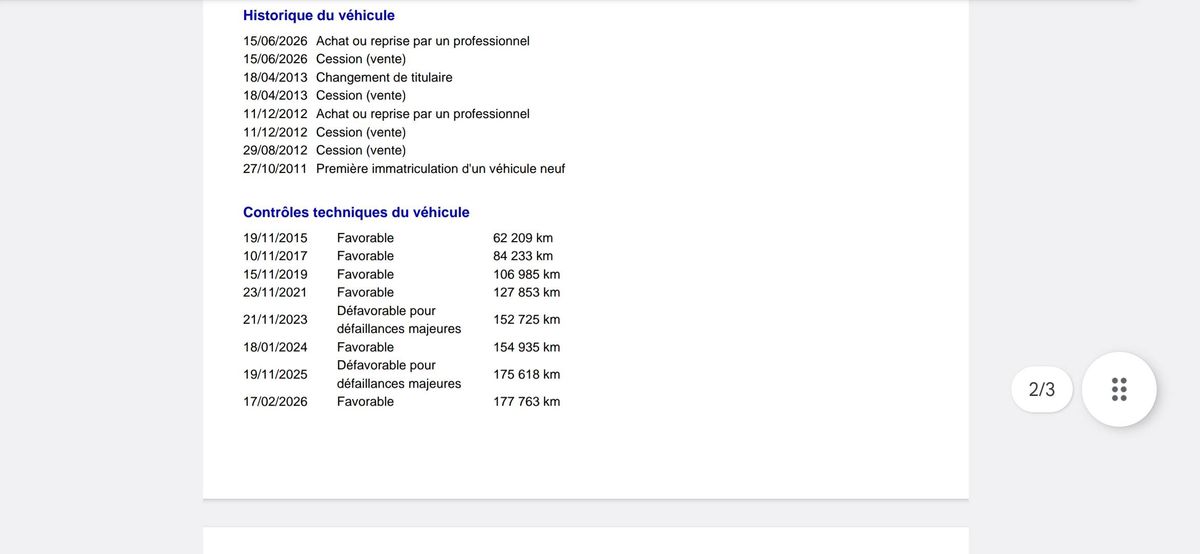 Renault Megane d'occasion