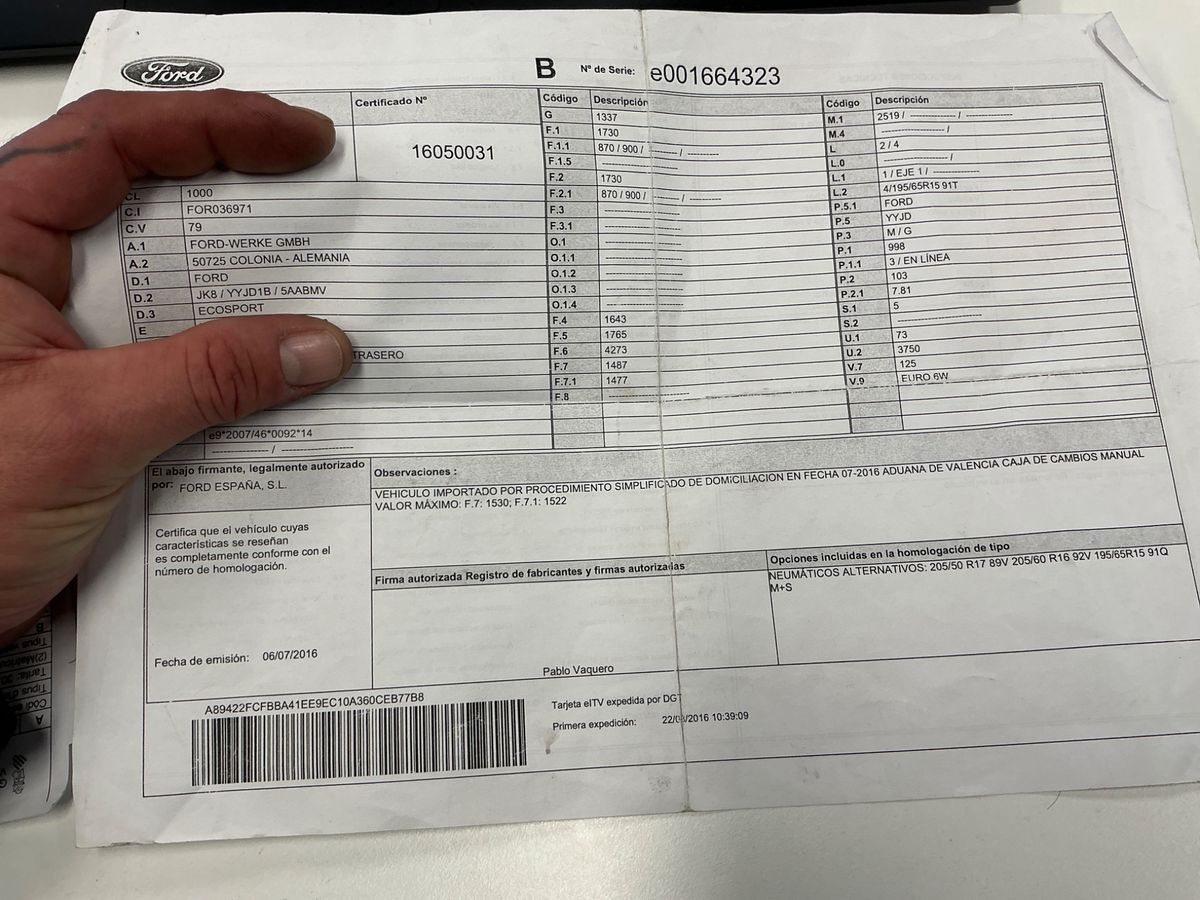 Ford EcoSport d'occasion