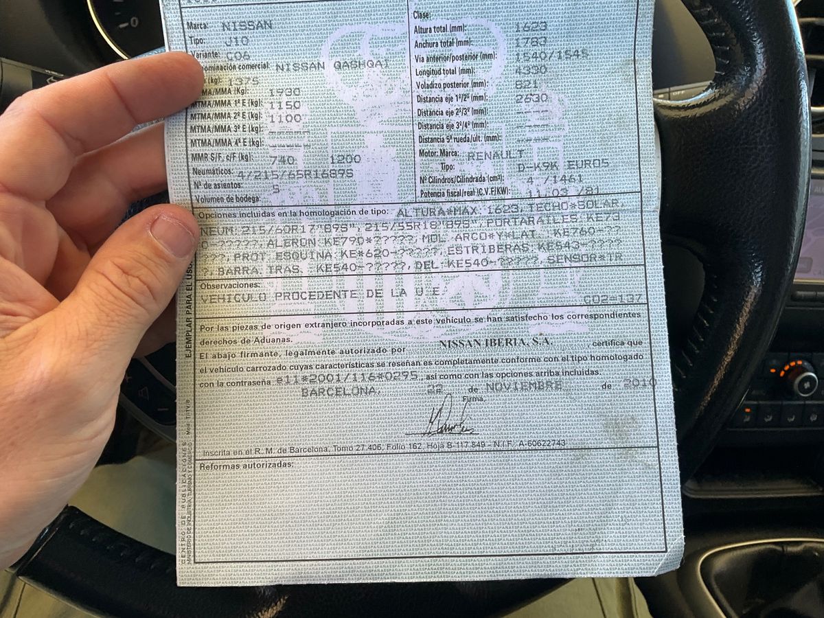 Nissan Qashqai d'occasion