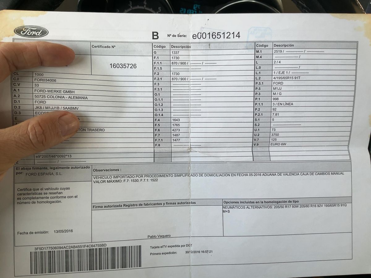 Ford EcoSport d'occasion