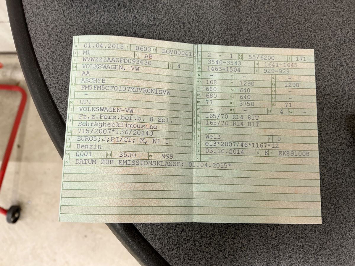 Volkswagen up! d'occasion