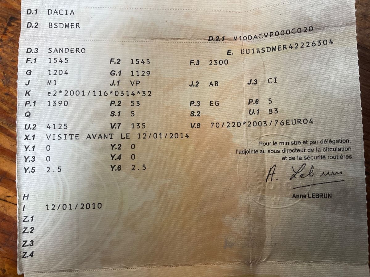 Dacia Sandero d'occasion