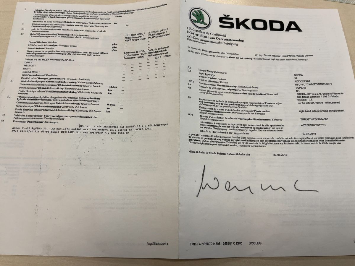 Skoda Superb d'occasion