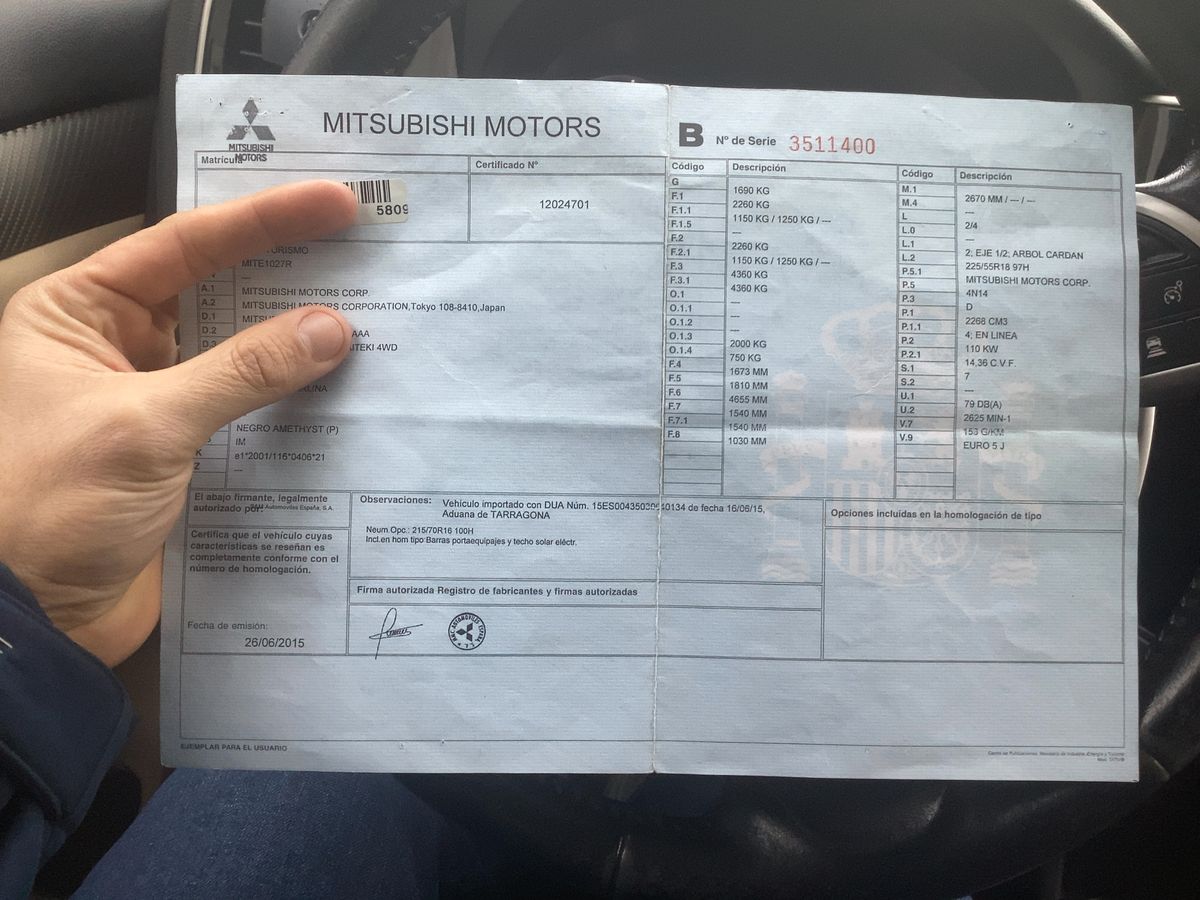 Mitsubishi Outlander d'occasion