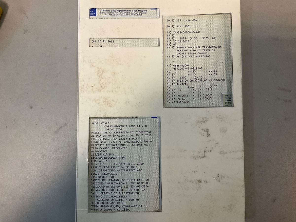 Fiat 500X d'occasion