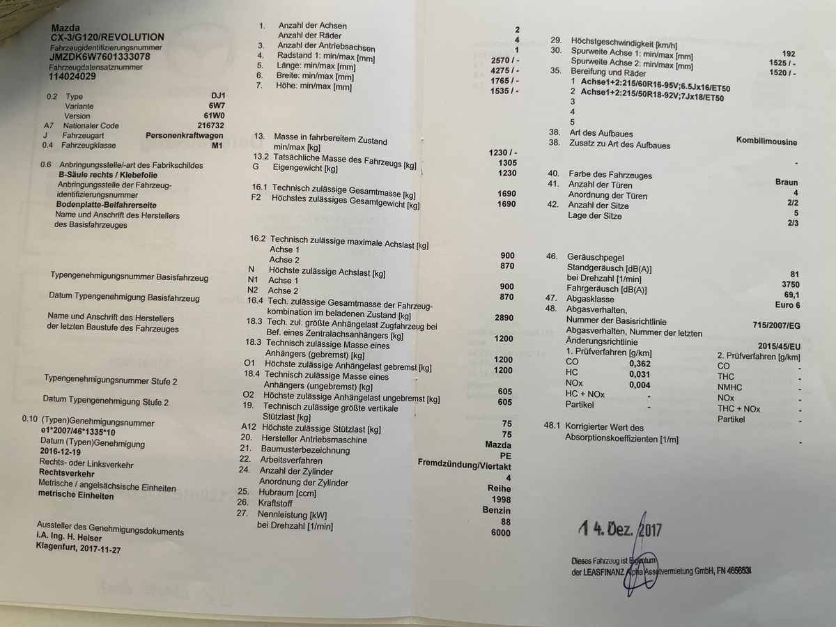 Mazda CX-3 d'occasion