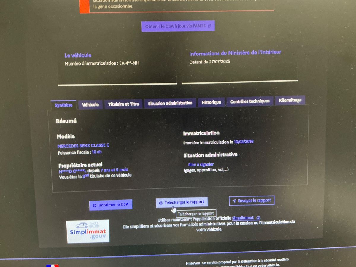 Mercedes-Benz C-Klasse d'occasion