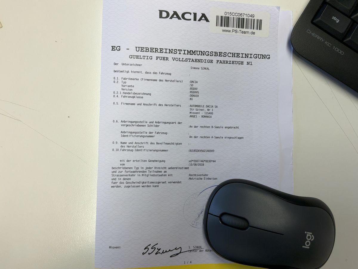 Dacia Dokker d'occasion