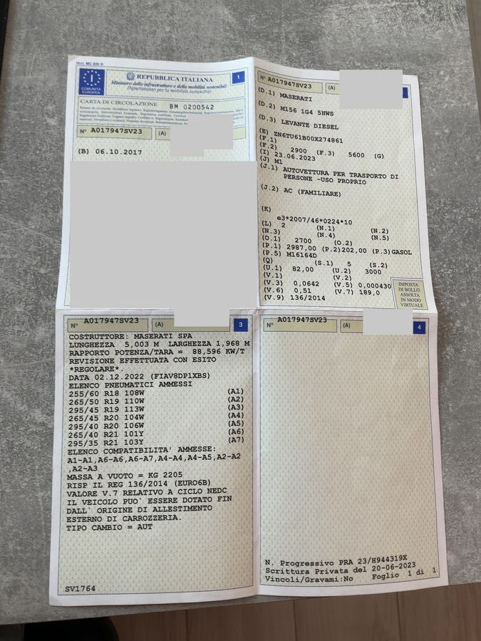 Maserati Levante d'occasion