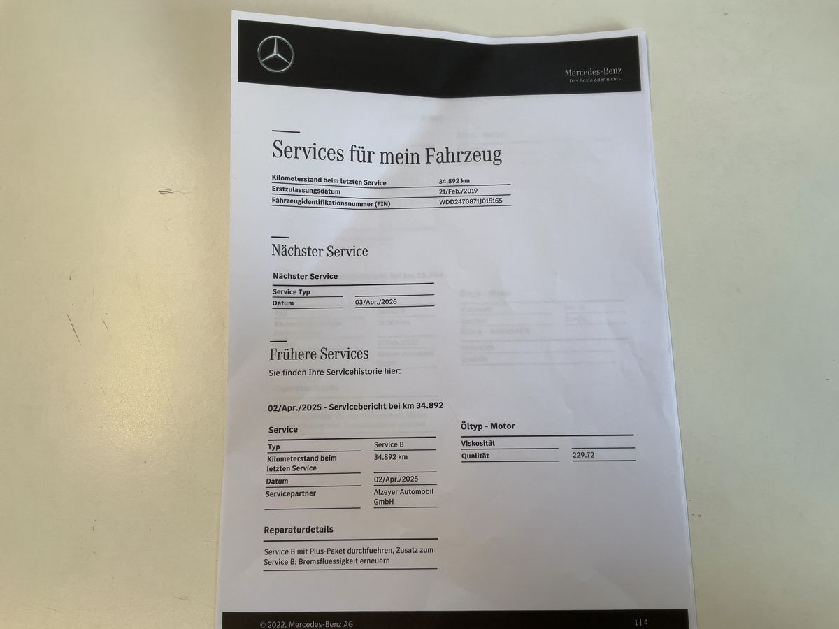 Mercedes-Benz B-Klasse 2019 — photo 22