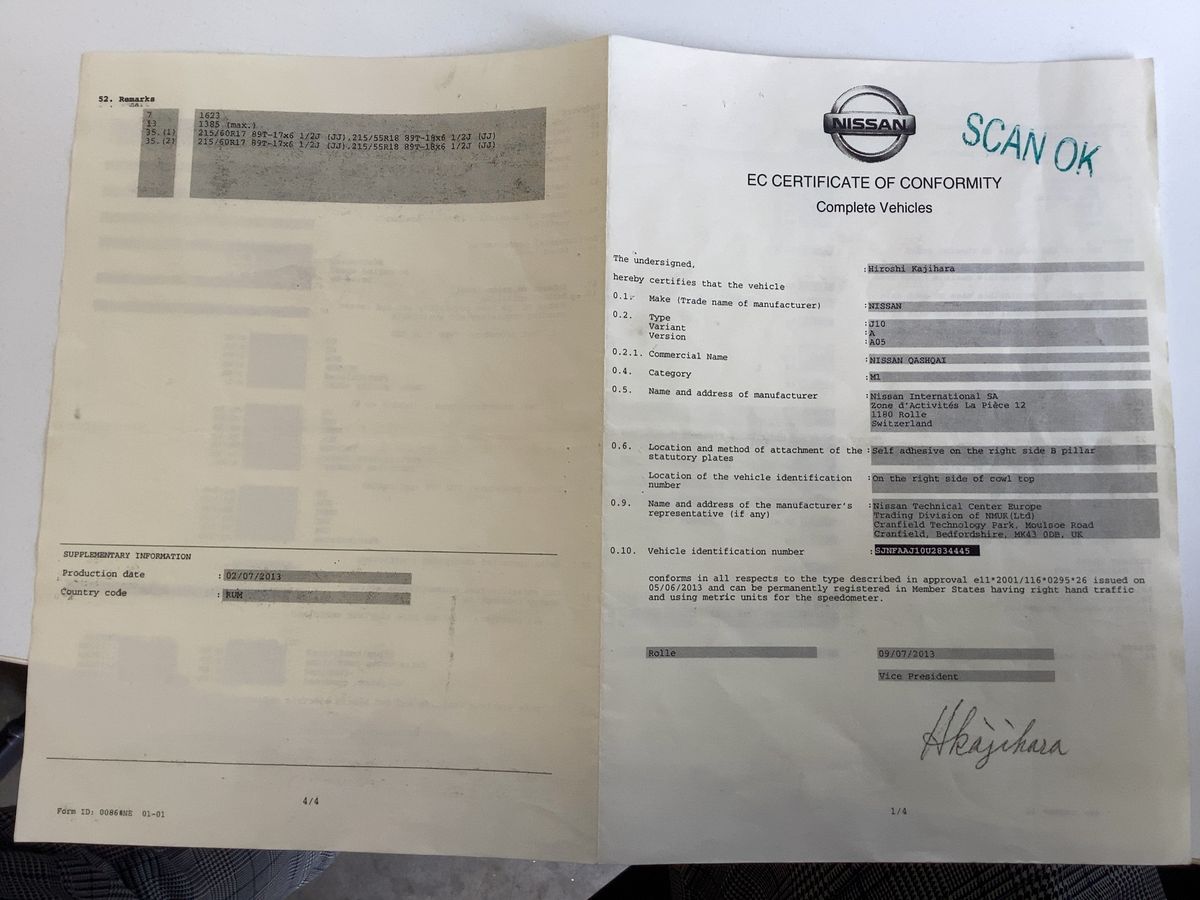 Nissan Qashqai d'occasion