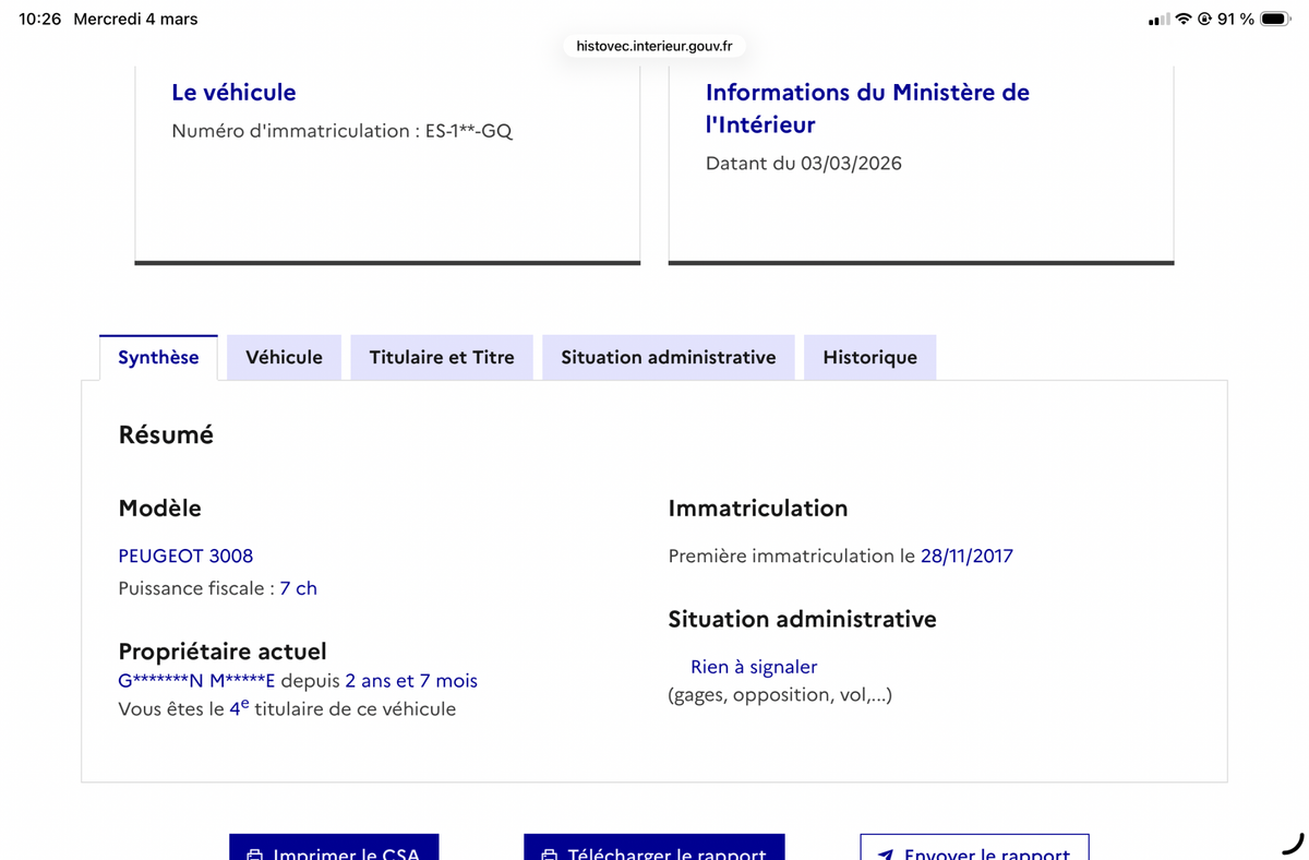 Peugeot 3008 d'occasion