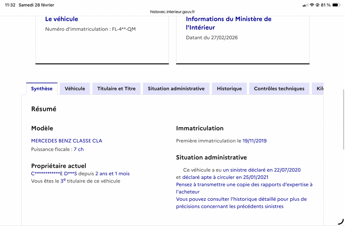 Mercedes-Benz CLA-Klasse d'occasion