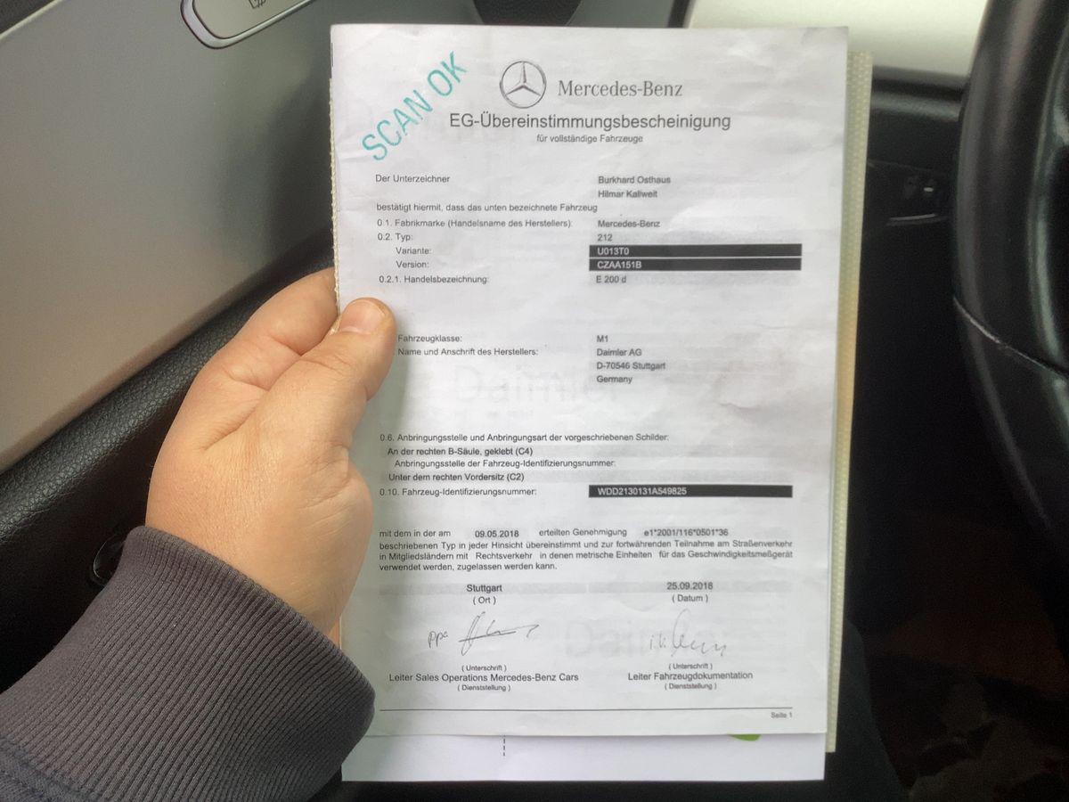 Mercedes-Benz E-Klasse d'occasion