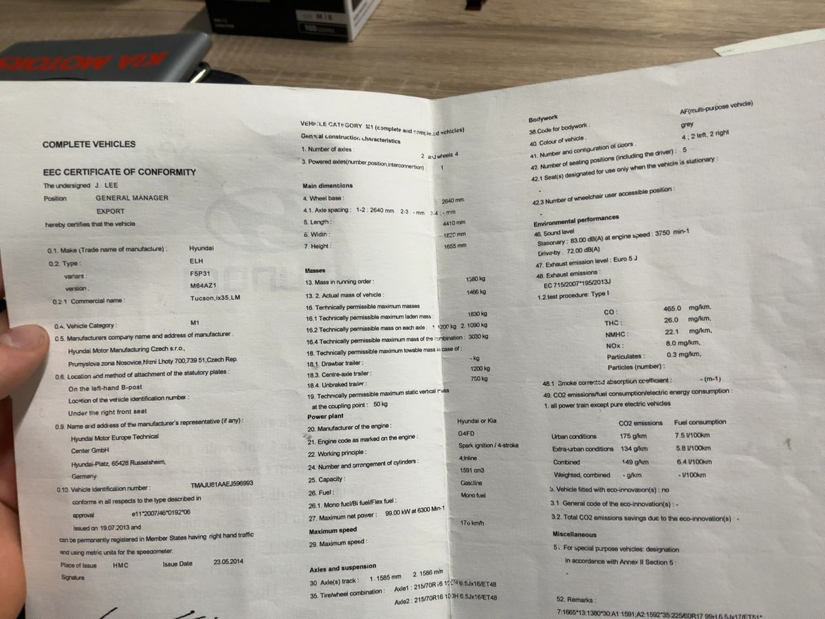 Hyundai Tucson d'occasion