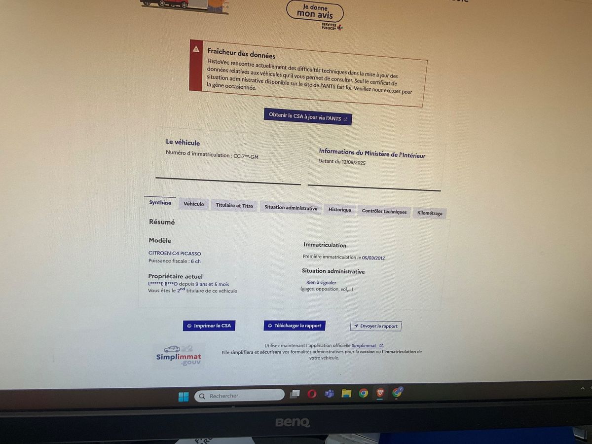 Citroen C4 Picasso 1.6 HDi Business