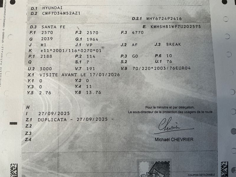 Hyundai Santa Fe 2.2 CRDi — zdjęcie 5