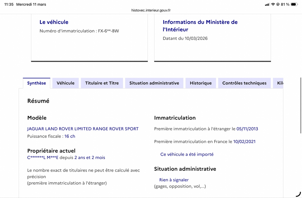 Land Rover d'occasion