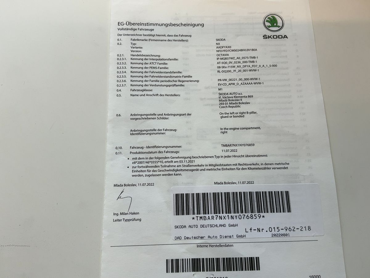 Skoda Octavia d'occasion