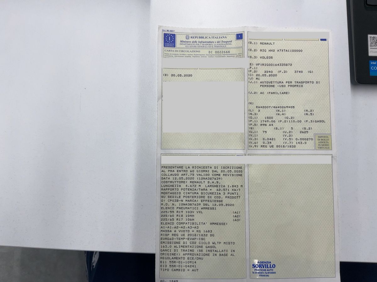 Renault Koleos d'occasion