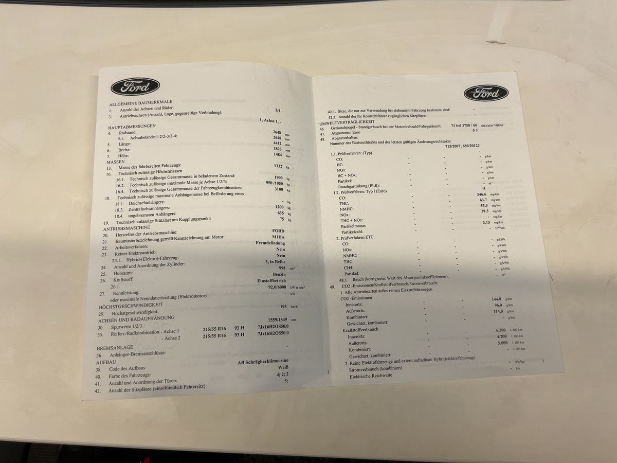 Ford Focus 1.0 EcoBoost Titanium