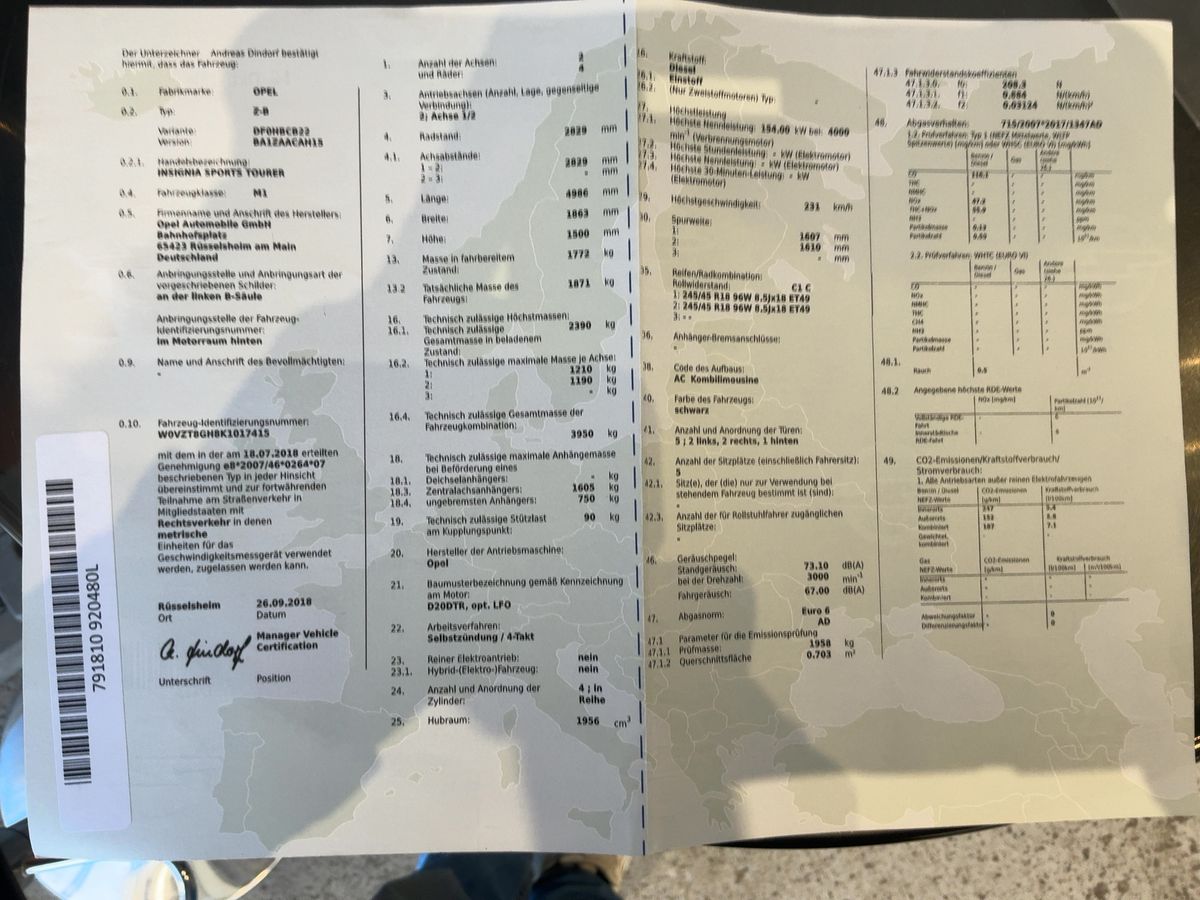 Opel Insignia d'occasion