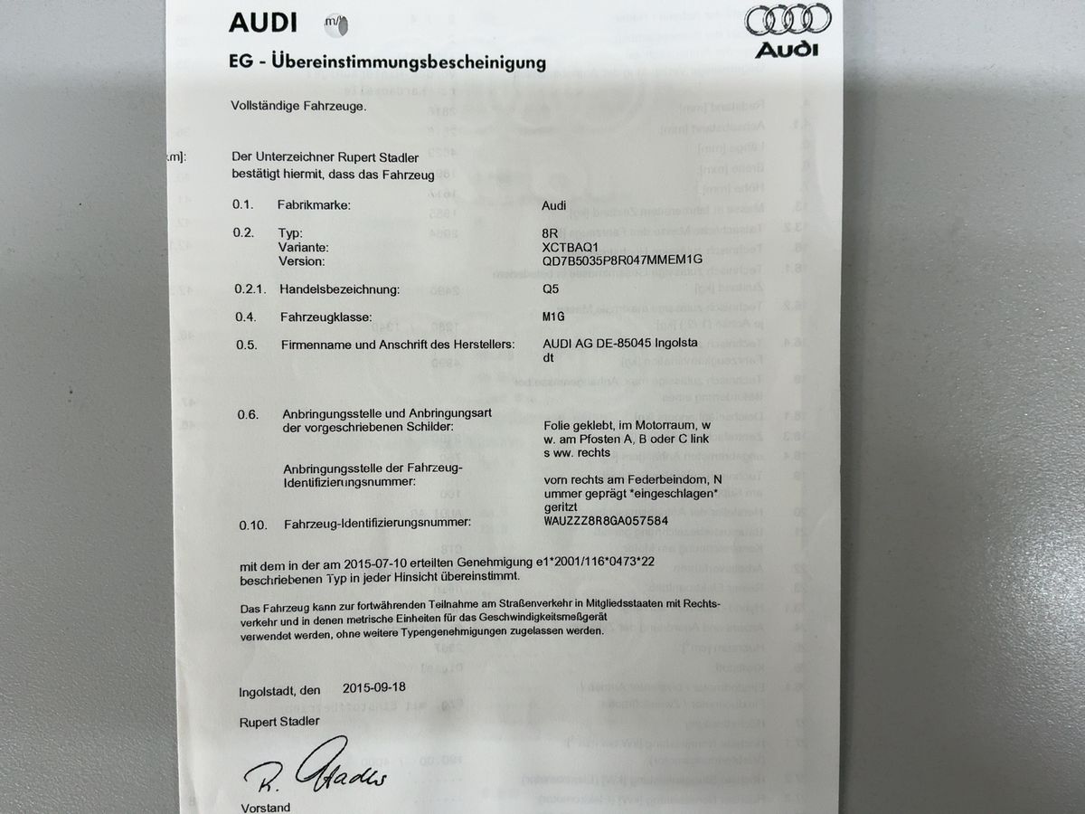 Audi Q5 d'occasion