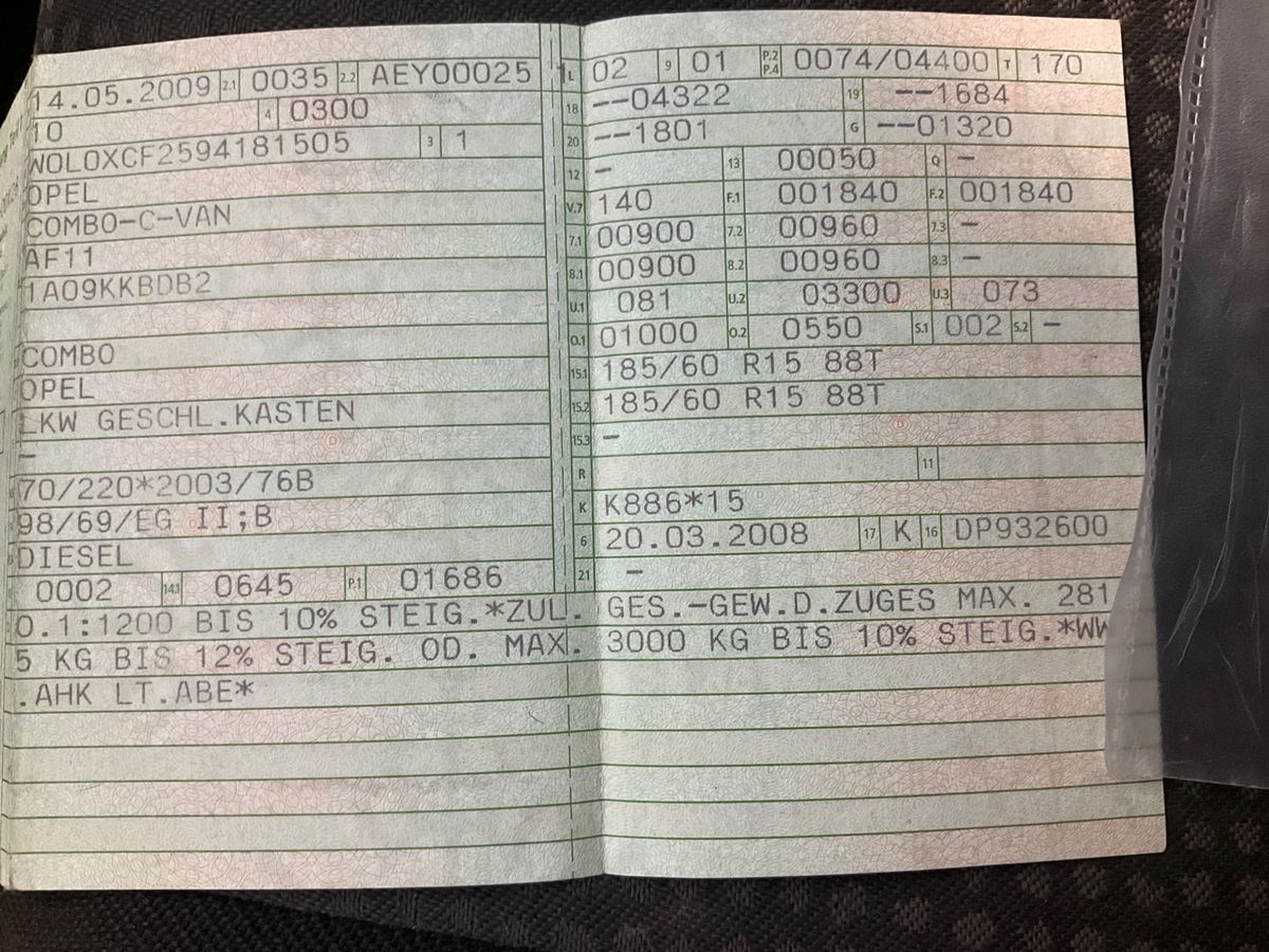 Opel Combo d'occasion