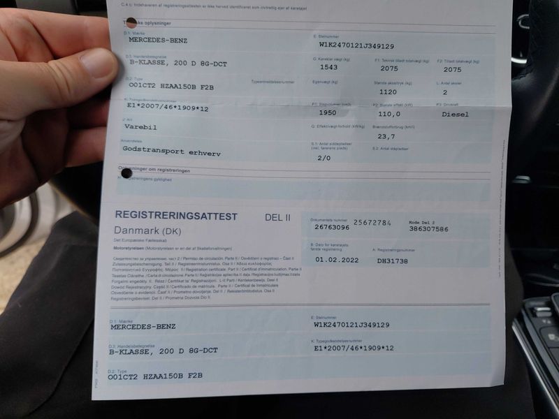 Mercedes-Benz B-Klasse B 200 d Progressive — zdjęcie 15