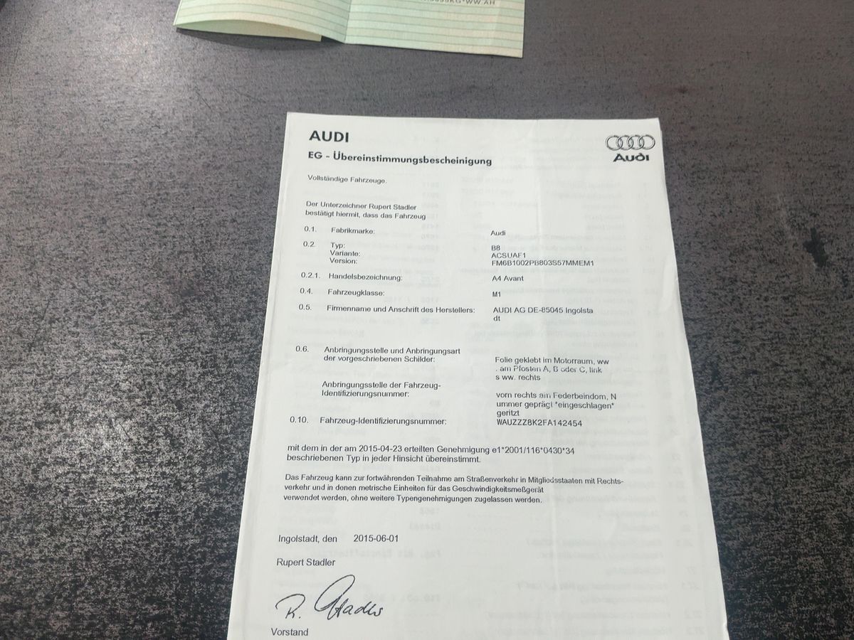 Audi A4 d'occasion