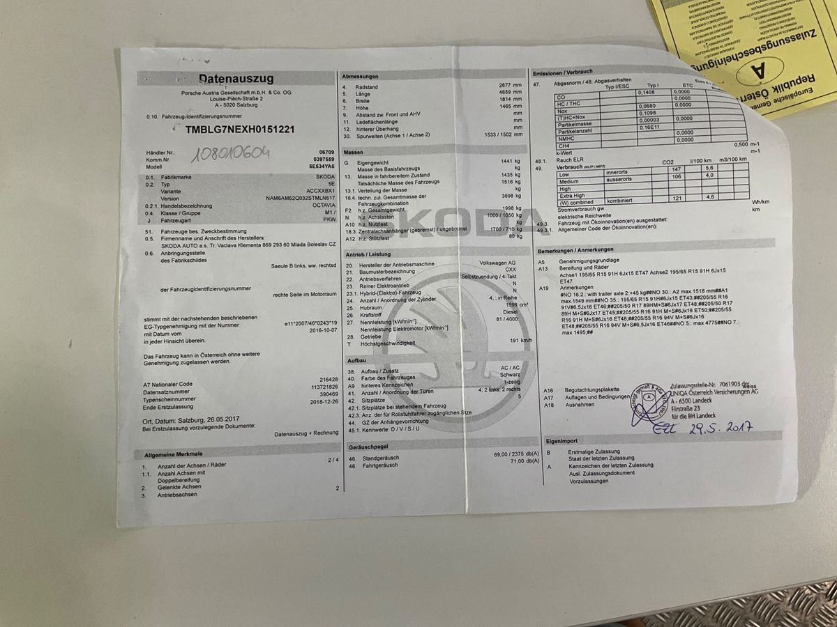 Skoda Octavia 1.6 TDI Ambition 4x4