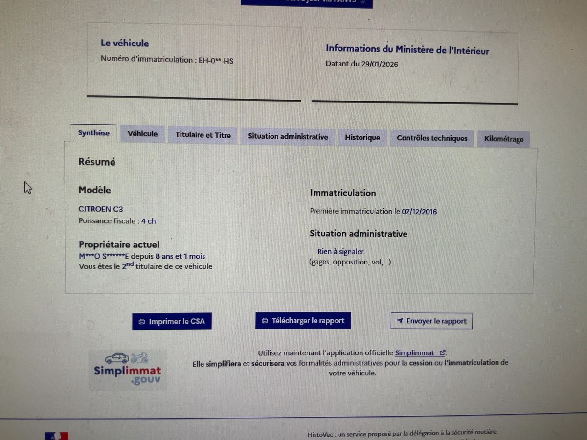 Citroen C3 d'occasion