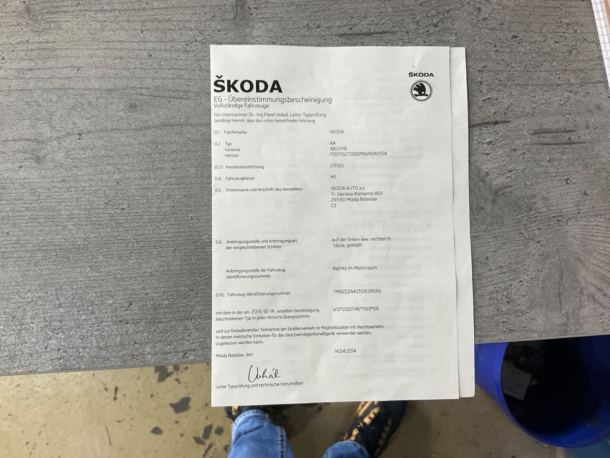 Skoda Citigo d'occasion