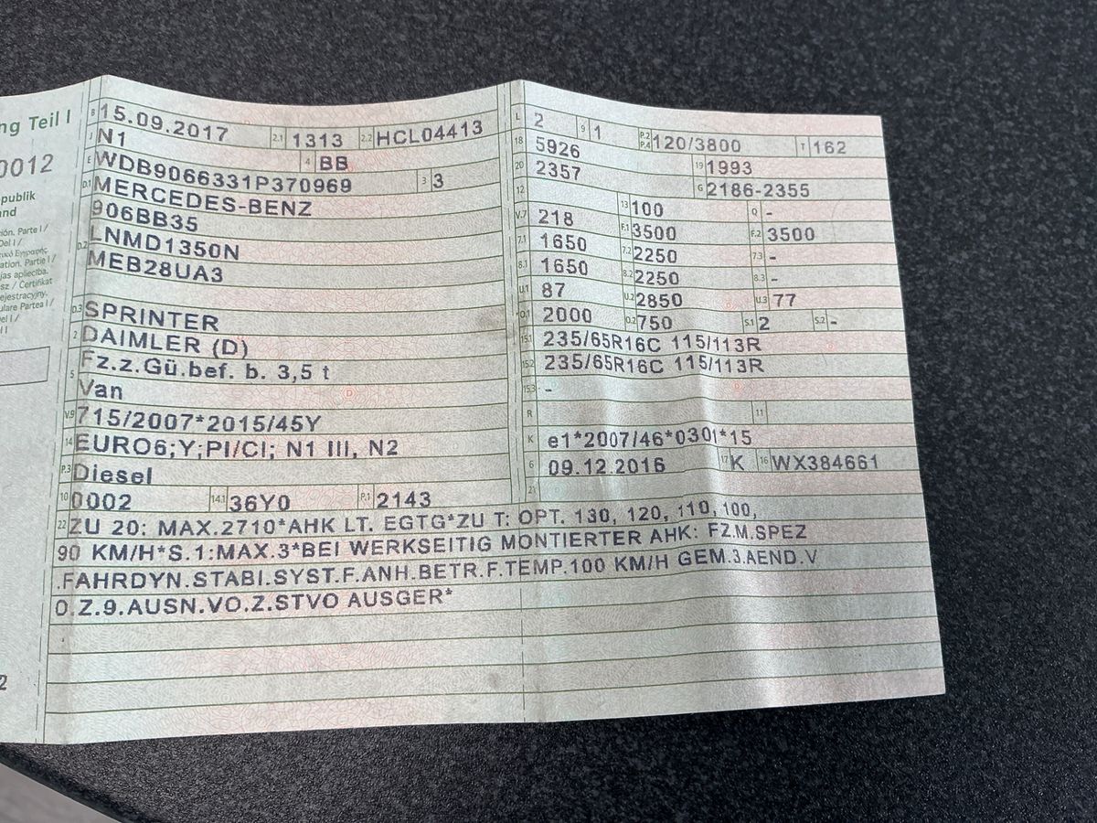 Mercedes-Benz Sprinter 316 CDI