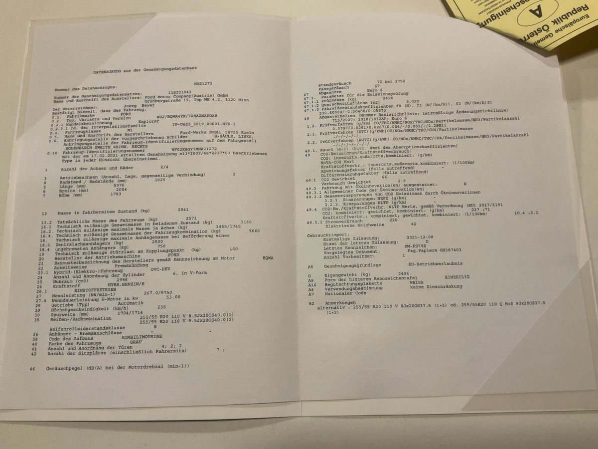 Ford Explorer 3.0 Plug-in Hybrid 4x4 ST-Line