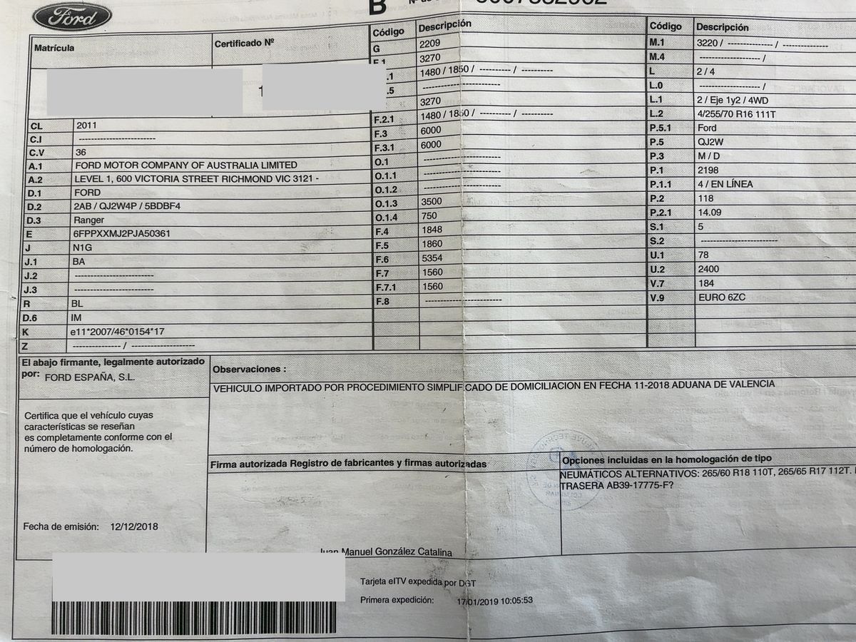 Ford Ranger d'occasion
