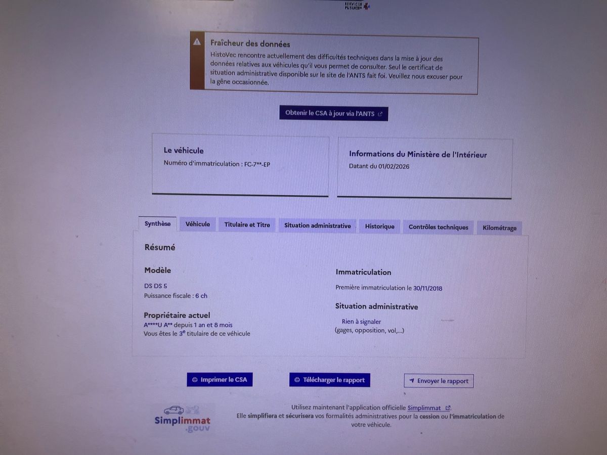 DS Automobiles d'occasion