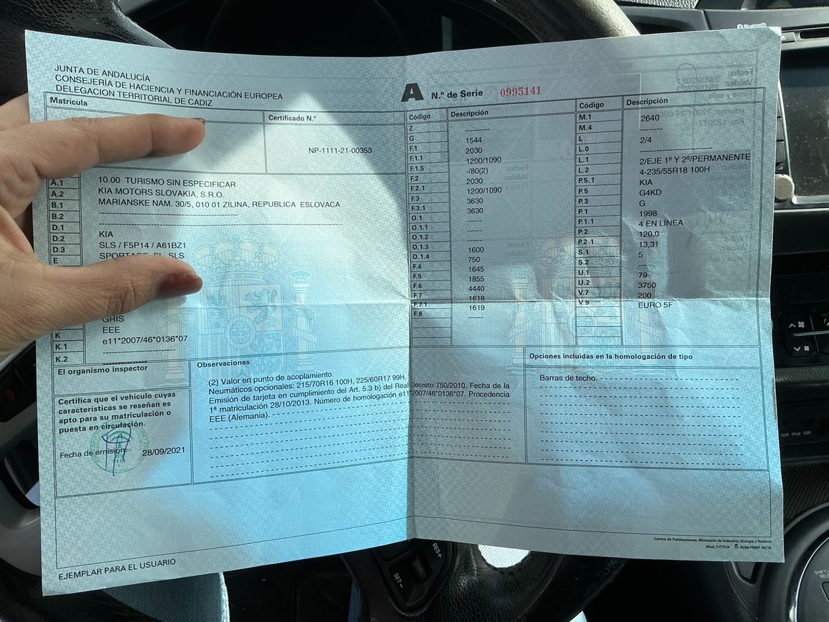 Kia Sportage d'occasion