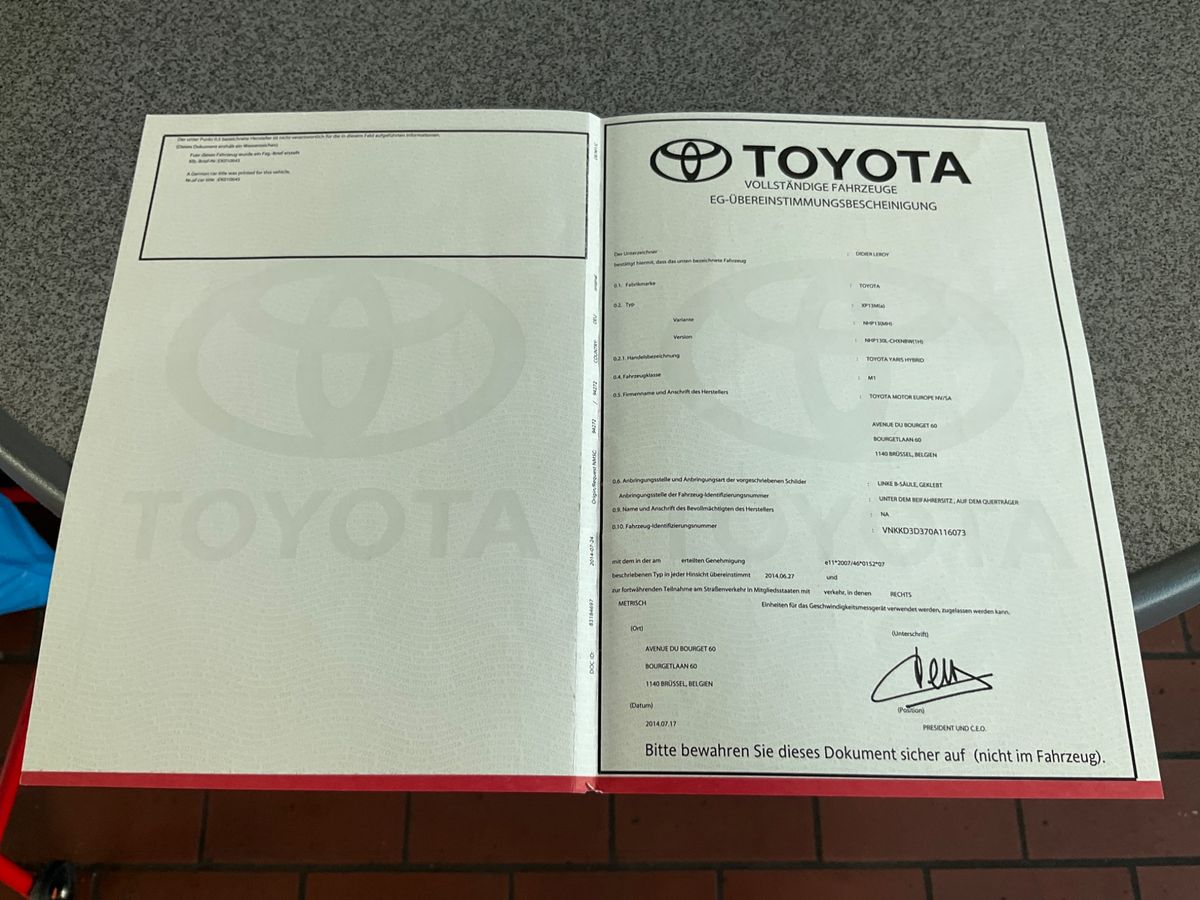 Toyota Yaris d'occasion