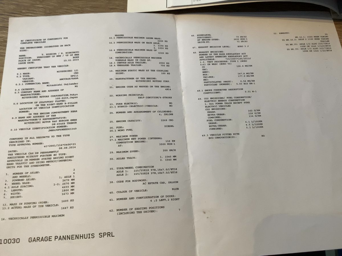 Mitsubishi Outlander d'occasion