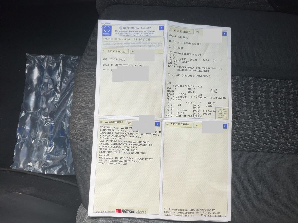 Peugeot 5008 d'occasion