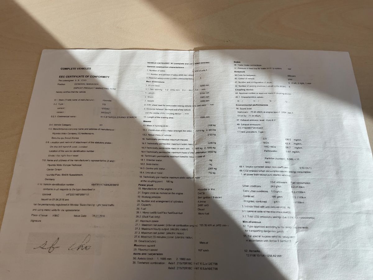 Hyundai H1 d'occasion