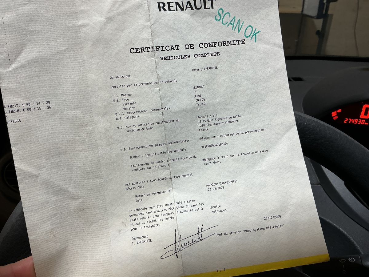 Renault Twingo d'occasion