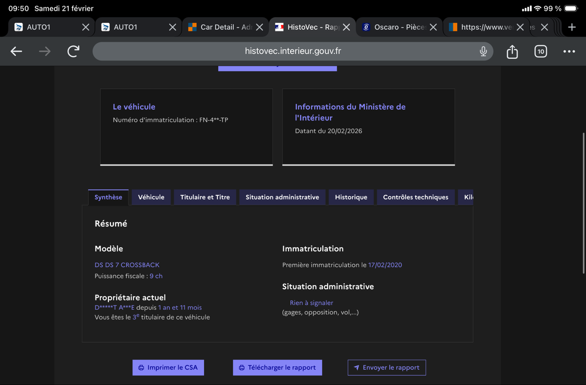 DS Automobiles d'occasion