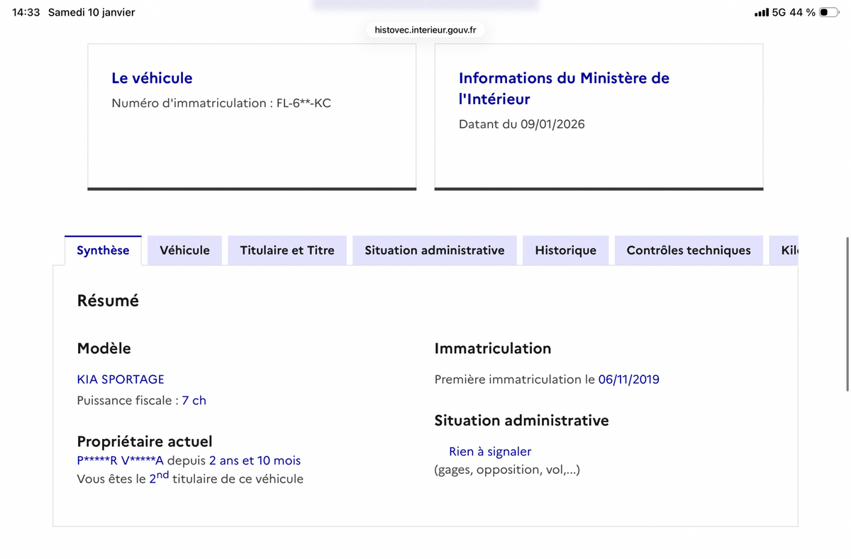 Kia Sportage d'occasion