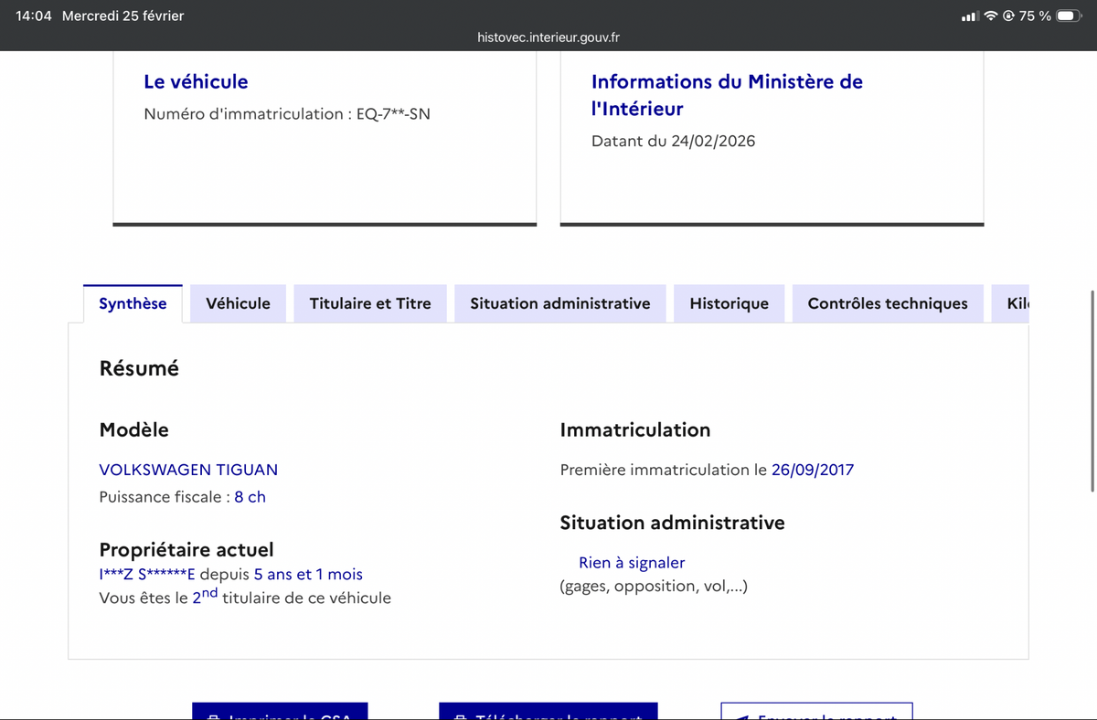 Volkswagen Tiguan d'occasion