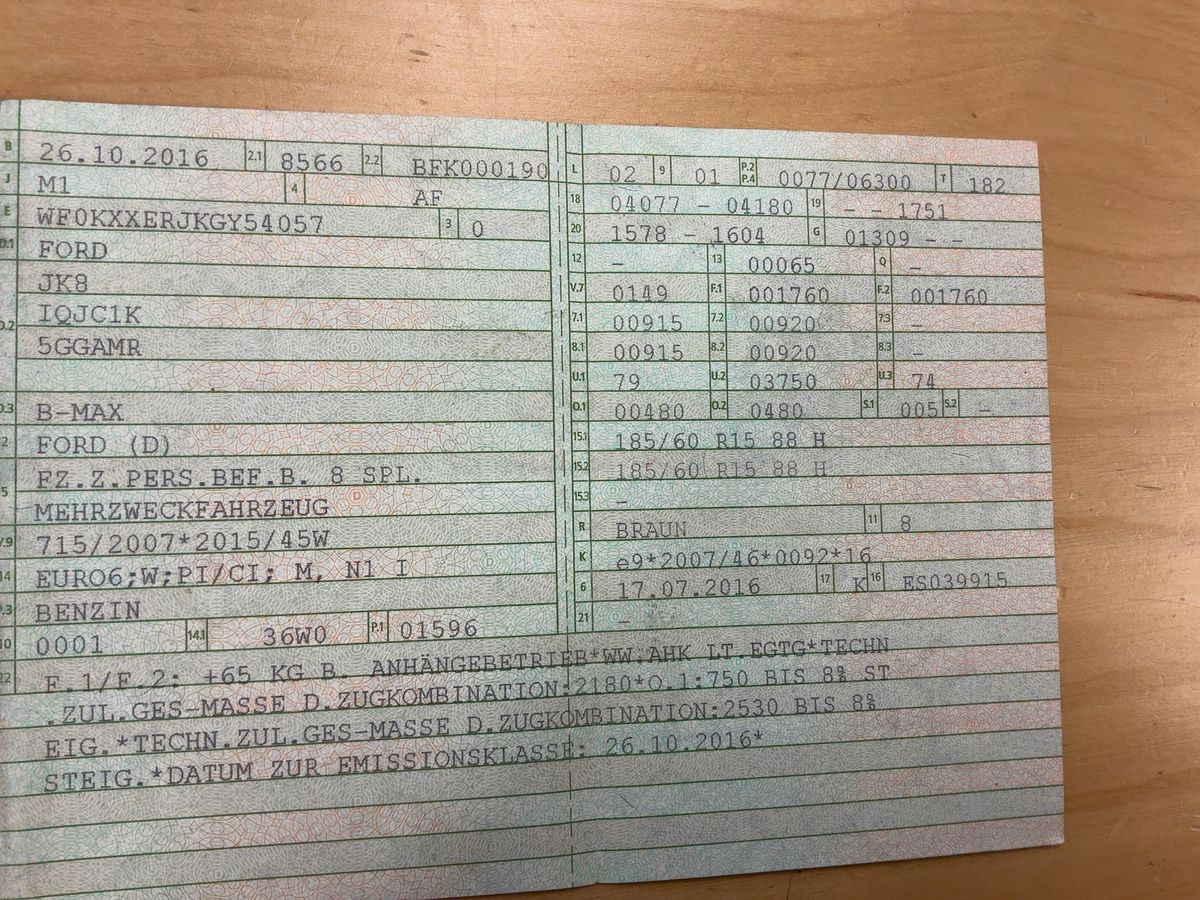 Ford B-Max d'occasion